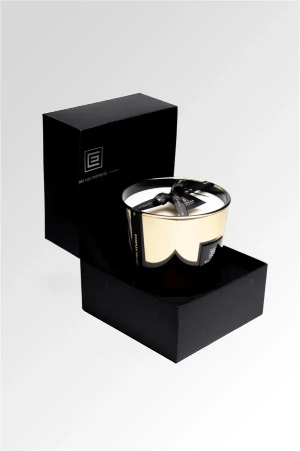 Essenza Collection Dourada 16 Caixa Vela